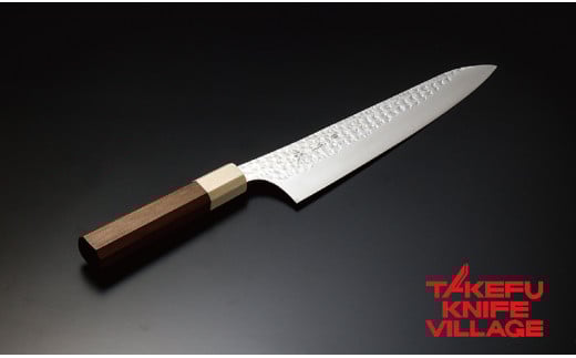 黒ア優 作 ステンレス牛刀21cm「閃光」越前打刃物・タケフナイフビレッジ協同組合福井県越前市187000雑貨・日用品調理器具