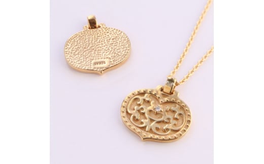 <Do_goods> 古墳時代の造形美 『心葉形杏葉』 ダイヤモンド ネックレス 659-871-D_goods> 古墳時代の造形美 『心葉形杏葉』 ダイヤモンド ネックレス 659-871-D【1490350】山梨県40000衣類・装飾