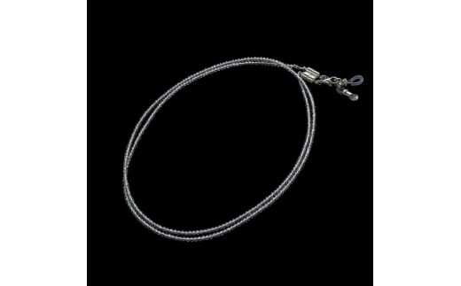 マスクチェーン(ホワイトトパーズ)【1519057】山梨県40000衣類・装飾品・工芸品アクセサリー