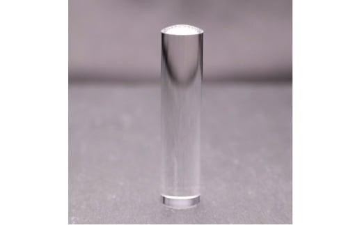 そらのハンコ工房 宝石印鑑 水晶(13.5×60mm)【1295829】山梨県80000雑貨・日用品文房具