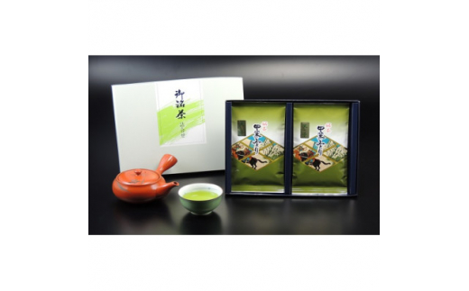 甲斐のみどり南部茶(天子)1箱(100g×2袋)【1315465】山梨県南部町10000お茶・飲料お茶