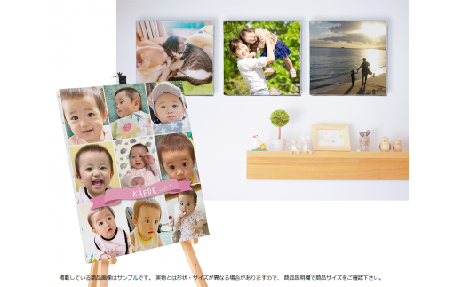 オリジナルキャンバスプリント(S4サイズ)2枚セット長野県東御市24000衣類・装飾品・工芸品その他 装飾品・工芸品