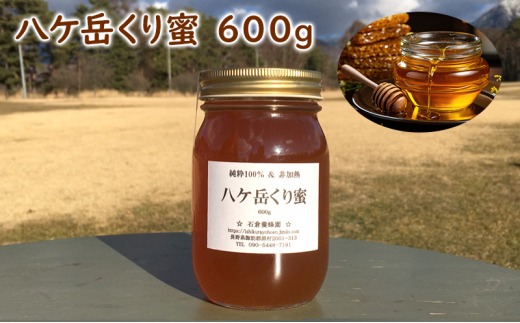 八ケ岳くり蜜 600g長野県原村12000鍋セット・総菜・加工食品ジャム・はちみつ