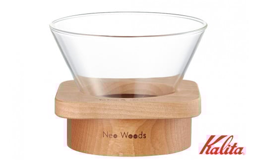 カリタ ハンドドリップ 角型 (WDG-185)| kalita カリタ コーヒー コーヒー用品 木製 おしゃれ シンプル キッチン ハンドドリップ コーヒードリッパー 北欧 国産木材 ウェーブフィルター185(2〜4