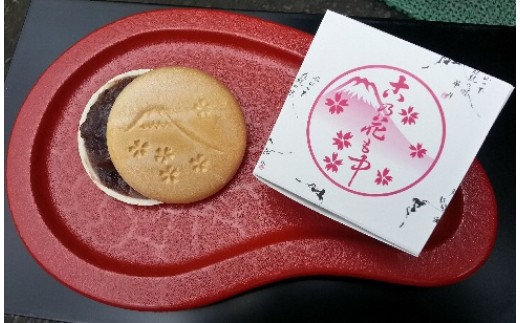 0010-18-12.華月 和菓子セット1 :「富士山羊羹(小倉)」「華月のお手造りもなか」静岡県富士宮市10000菓子・スイーツその他 和菓子