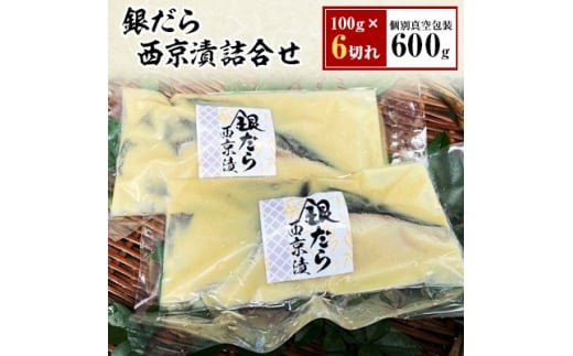 銀だら西京漬詰合せ 100g×6切れ(個別真空包装)【1122337】静岡県伊東市16000魚介・海産物その他 魚介・海産物