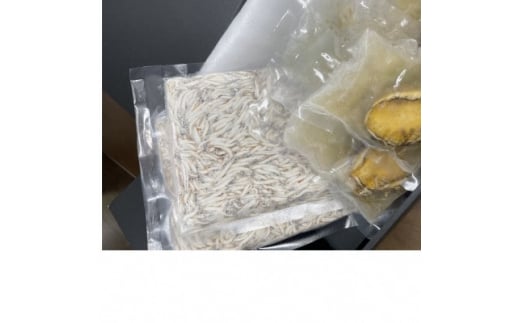 極冷煮あわび1個入×3パック・極冷生しらす100g×4パック<化粧箱>【1468552】静岡県伊東市17000魚介・海産物貝類