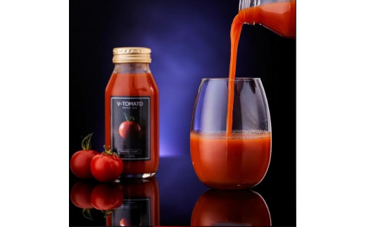 フルーツトマトジュース180ml(V-TOMATOジュース)10本セット【野菜 飲料 高糖度】 ※着日指定不可静岡県御殿場市50000お茶・飲料果汁・野菜飲料