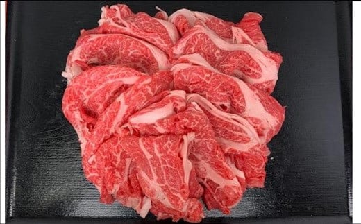 豊橋牛(とよはしうし) カタローススライス『すき焼き・しゃぶしゃぶ用』(600g)愛知県豊橋市13000肉牛肉