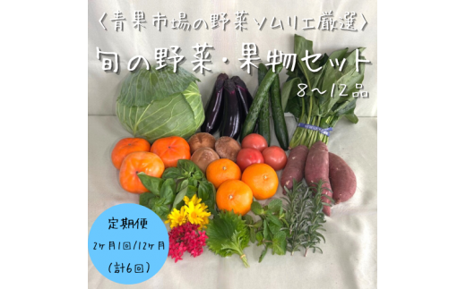 【奇数月の第3金曜日発送 計6回定期便】青果市場の野菜ソムリエ厳選『豊橋の旬の野菜・果物セット(8〜12品)』愛知県豊橋市110000野菜・きのこその他 野菜