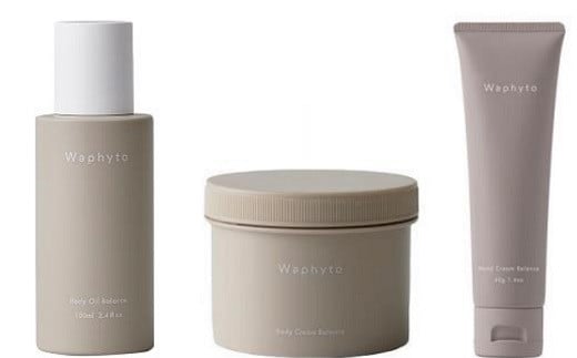 Waphyto ボディケアセット(ボディオイル バランス 100ml、ボディクリーム バランス 200g、ハンドクリーム バランス 40g)愛知県豊橋市37000雑貨・日用品化粧水・乳液・美容品