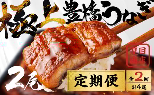 豊橋うなぎ 蒲焼 2尾 定期便 2回お届け 夏目商店 蒲焼 国産 国産うなぎ 蒲焼 長焼 ウナギ 夏目商店 蒲焼 国産 国産うなぎ 蒲焼 長焼 ウナギ愛知県豊橋市26000魚介・海産物うなぎ
