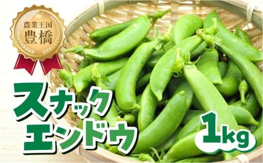 ≪先行予約≫スナックエンドウ 約1kg エンドウ スナップエンドウ サラダ 野菜 料理 夕飯 おかず 栄養バランス シャキシャキ 高糖度 糖度 旬 旬の野菜 健康 愛知県 豊橋市愛知県豊橋市12000野