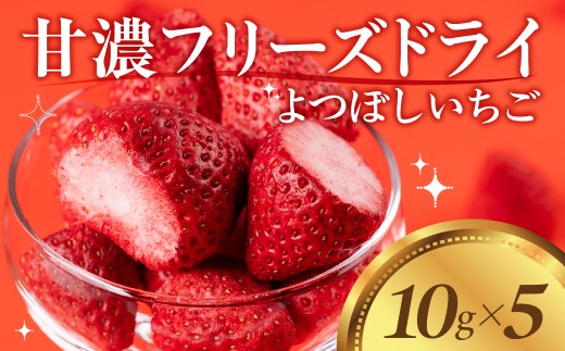 【先行予約品】フリーズドライいちご よつぼし 苺 国産 豊橋産 甘い ヘルシー 健康 おやつ おいしい デザート 手軽 ヨーグルト や シリアル に アイスに添えて ビタミンC ポリフェノール 抗