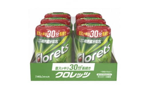 モンデリーズ クロレッツ オリジナルミントボトル 140g ×6個【1537805】愛知県清須市15000鍋セット・総菜・加工食品その他 鍋セット・総菜・加工食品