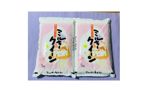 <毎月定期便>人気のお米 ミルキークイーン10kg≪低アミロース米≫毎月全3回【4002295】愛知県武豊町104000米・パン白米