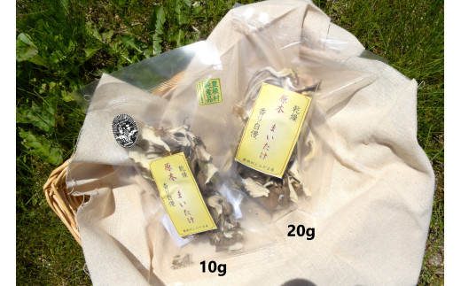 【19】乾燥 原木まいたけ 20g愛知県豊根村5000調味料・油だし