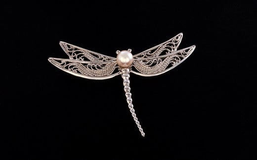N-49あこや真珠ブローチ三重県鳥羽市55000衣類・装飾品・工芸品アクセサリー