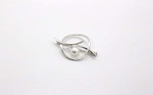 Q-61あこや真珠ブローチ三重県鳥羽市500000衣類・装飾品・工芸品アクセサリー