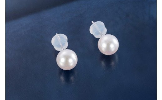 J-59(K10WG)あこや真珠ピアス三重県鳥羽市20000衣類・装飾品・工芸品アクセサリー