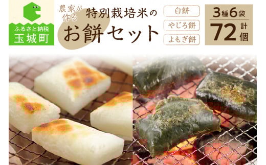 特別栽培米のお餅セット三重県玉城町14000米・パン玄米・雑穀米・もち米・餅