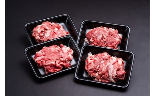 (冷凍) 【受付時期・発送時期限定】 定期便 家庭用 松阪牛 小間切れ 200g×4P 月1回 合計6回発送 b-94 / 瀬古食品 ふるさと納税 牛肉 松阪肉 名産 ブランド 霜ふり本舗 三重県 大紀町三重県大