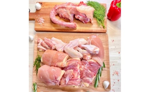 【訳あり 緊急支援】手捌き熟成 丹波赤どり1羽まるごとセット<京都亀岡丹波山本>≪特別返礼品 鶏肉 丸1羽 とり肉 モモ ムネ バーベキュー 小分け 冷凍 国産 BBQ 肉 焼き鳥 唐揚げ 真空 惣