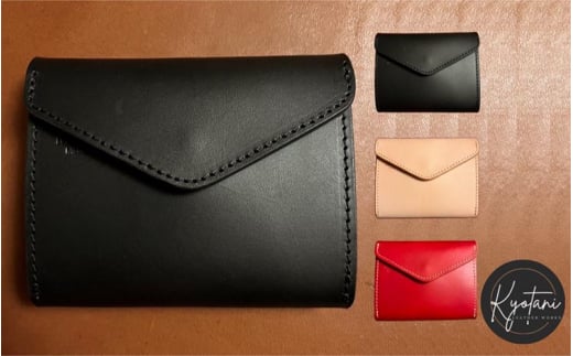 【ブラック】財布 美しいヌメ革で作られた手のひらサイズのミニウォレット カラー3色【ブラック タン レッド】|革 革製品 ミニ財布 コンパクト財布 メンズ レディース 小銭入れ ハンドメ