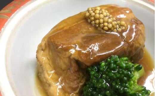 老舗料理屋がお届けする【国産】豚の角煮 6個入大阪府貝塚市45000肉豚肉