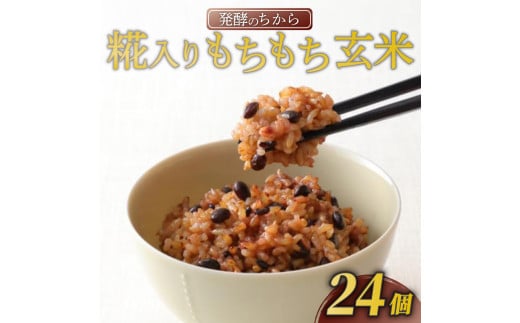 選べる種類 玄米パック 160g × 24個 12個 × 2ケース 発酵のちから 糀入りもちもち玄米 選べる ご飯パック ご飯 玄米 金のいぶき 美容 健康 発酵 お米 栄養大阪府松原市25000鍋セット・総菜・加