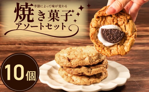 季節限定 焼き菓子 詰め合わせ 10枚 個包装 スイーツ クッキー缶 クッキーボックス アソート セット チャンククッキー サブレ 洋菓子 焼き菓子 お菓子 焼菓子 おやつ プレゼント ギフト お取