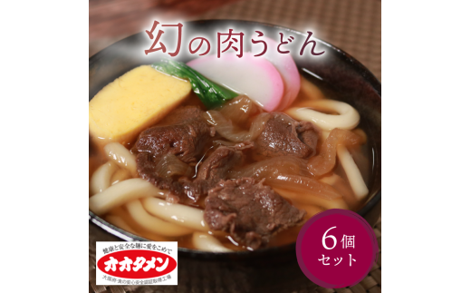 幻の肉うどん 肉うどん うどん 6食 オオタメン 太田製麺所 製麺所 個包装 簡単調理 冷凍 めん 麺 6人前 できたて こだわり 大阪府 松原市大阪府松原市15000麺うどん