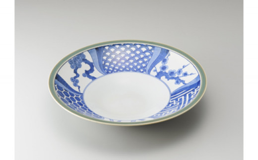 青磁染付松竹梅文鉢兵庫県丹波篠山市94000衣類・装飾品・工芸品その他 装飾品・工芸品
