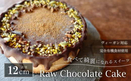 Rawチョコレートケーキ4号 兵庫県 丹波篠山市 お菓子 おかし スイーツ お取り寄せ お取り寄せスイーツ お土産 洋菓子 食品 食べ物 ギフト プレゼント 贈り物 冷凍配送 冷凍食品兵庫県丹波篠