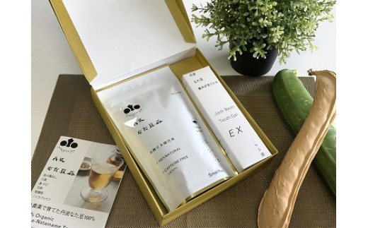 丹波なた豆茶 Small Pack 丹波なた豆歯みがきジェルEXセット兵庫県丹波市10000お茶・飲料お茶