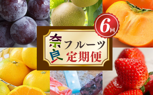 【定期便6回】 奈良フルーツ定期便奈良県五條市70000果物・フルーツりんご・梨