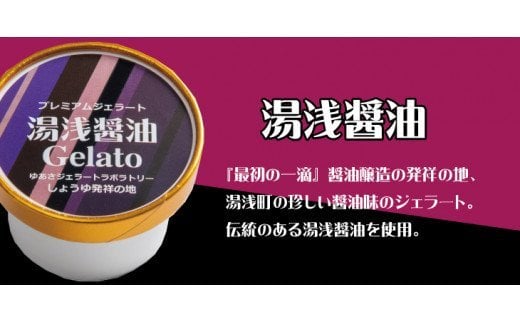 プレミアムジェラート 湯浅醤油12個セット アイスクリームセット 100mlカップ ゆあさジェラートラボラトリー【sgtb700-05】和歌山県新宮市20000菓子・スイーツアイス・ジェラート