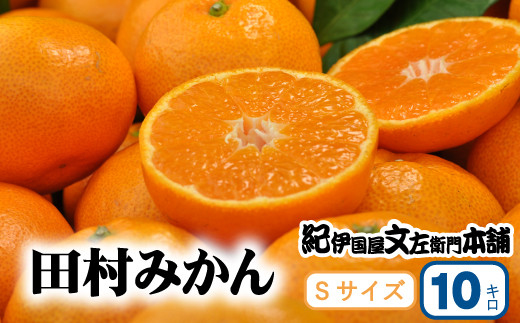 田村みかん 特選ギフト品 10kg【Sサイズ】赤秀/紀州和歌山有田郡湯浅町田村地区産 ◆2025年11月下旬〜2026年1月中旬頃より順次発送(お届け日指定不可) 紀伊国屋文左衛門本舗【sgtb304B】和歌山