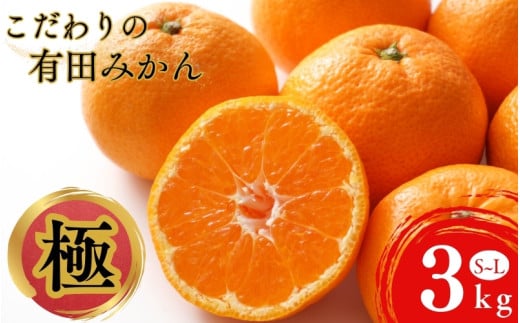 田村みかん並みの甘さ! こだわりの和歌山県産 有田みかん 3kg(S〜Lサイズおまかせ) ひとつひとつ手選別で厳選!生産者から直送 【2025年11月下旬〜1月中旬ごろに順次発送予定】 | みかん