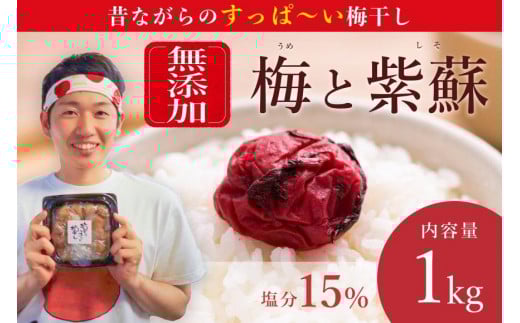 【無添加梅干し】天日塩と紫蘇だけで漬けた梅干し/南高梅 umehkr002A和歌山県みなべ町17000鍋セット・総菜・加工食品漬物・梅干・キムチ