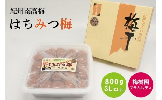【特選】はちみつ梅 800g 3L以上 baijuen008B和歌山県みなべ町12000鍋セット・総菜・加工食品漬物・梅干・キムチ