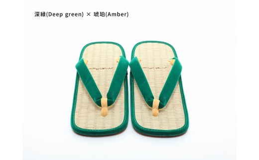 inoca  SETTA MEN【深緑×琥珀】和歌山県白浜町47000衣類・装飾品・工芸品靴・履物