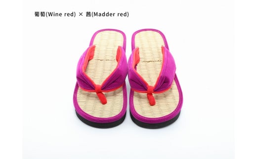inoca  SETTA WOMEN【葡萄×茜】和歌山県白浜町44000衣類・装飾品・工芸品靴・履物
