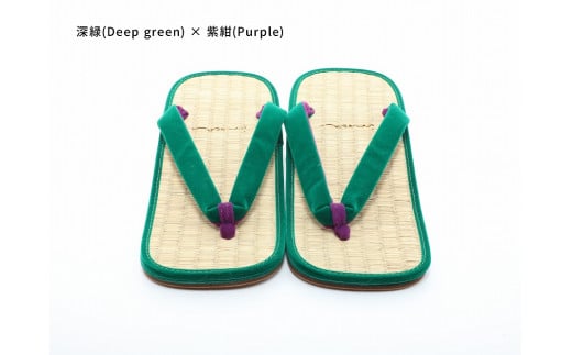 inoca  SETTA OVERSEAS【深緑×紫紺】和歌山県白浜町55000衣類・装飾品・工芸品靴・履物