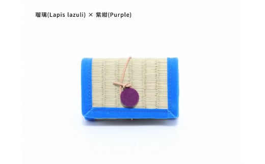 inoca  CASE CARD【瑠璃×紫紺】和歌山県白浜町22000衣類・装飾品・工芸品その他 装飾品・工芸品