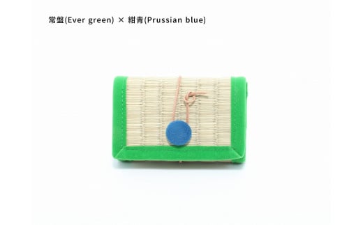 inoca  CASE CARD【常磐×紺青】和歌山県白浜町22000衣類・装飾品・工芸品その他 装飾品・工芸品