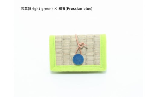 inoca  CASE CARD【若草×紺青】和歌山県白浜町22000衣類・装飾品・工芸品その他 装飾品・工芸品