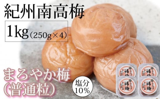 紀州南高梅  250g×4 塩分 10% はちみつ梅干 まろやか梅 普通粒【ギフト 化粧箱入り 贈答用】和歌山県白浜町23000鍋セット・総菜・加工食品漬物・梅干・キムチ