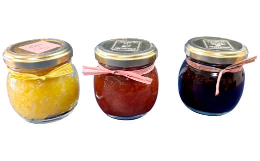 3種のジャム(いちご・ブルーベリー・ゆず)【ジャム じゃむ jam セット 無添加 フルーツ 国産 果物 いちご 苺 ブルーベリー ゆず 果肉 贈り物 贈答 手土産 箱詰め 詰め合わせ プレゼント ギ