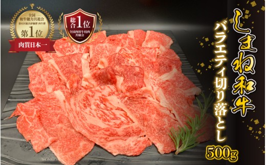 【黒毛和牛】しまね和牛 バラエティ切り落とし 500g島根県邑南町21000肉牛肉